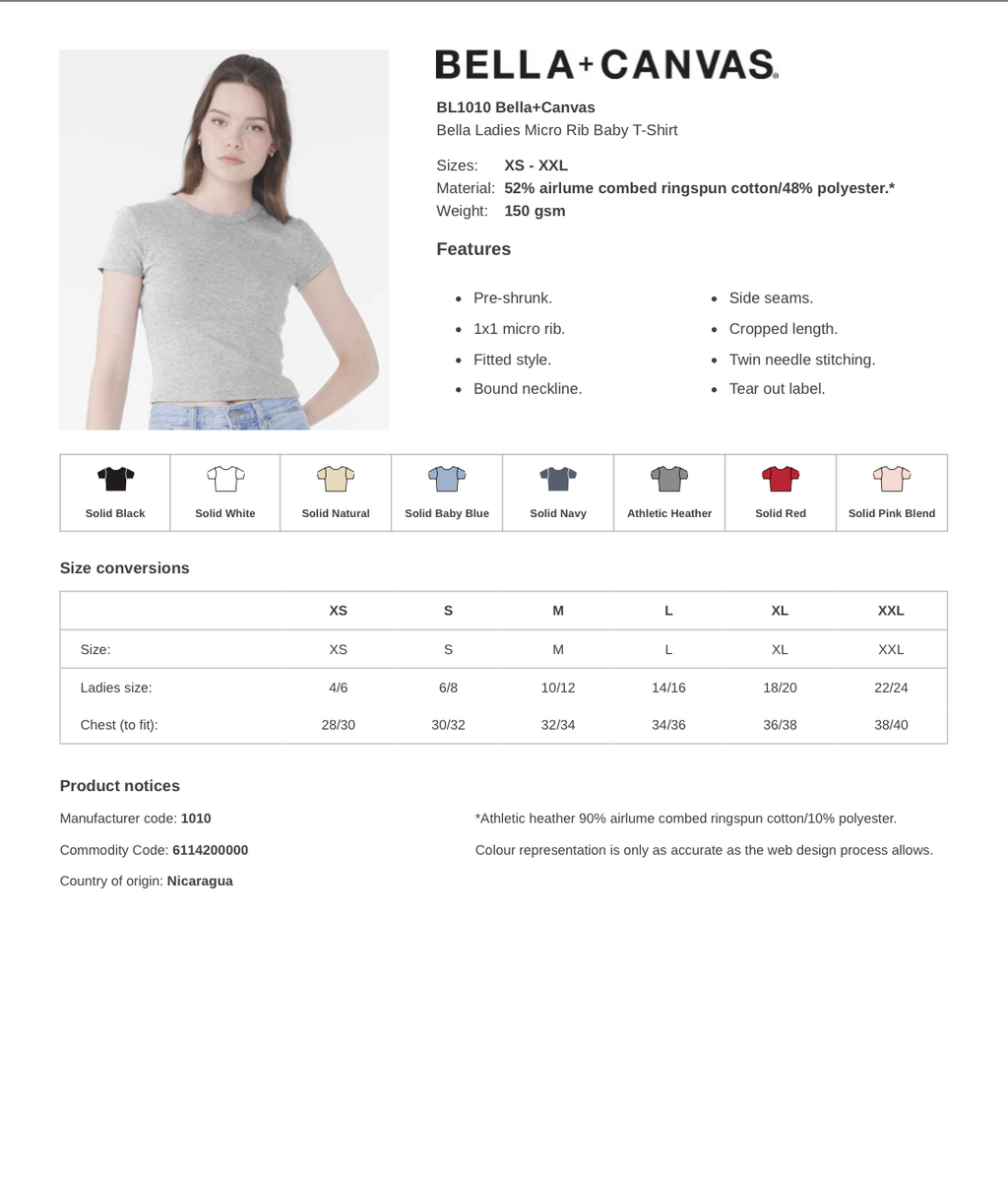 Women’s Cropped T-Shirt